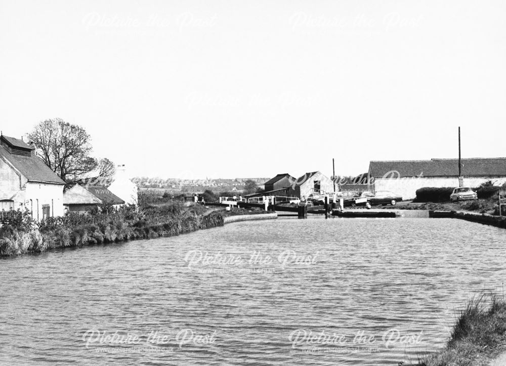 Shipley Gate Lock, Erewash Canal, Ilkeston, 1980