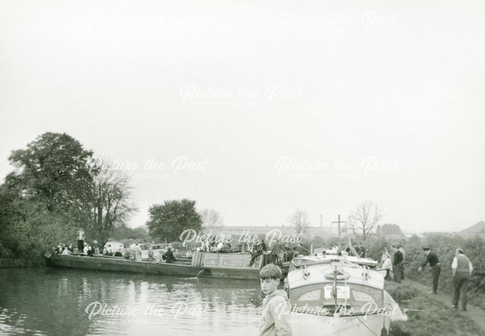 Derby Canal Junction, Erewash Canal, Ilkeston, 1961