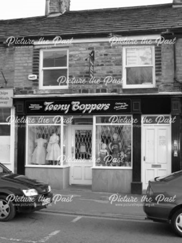 Teeny Boppers Shop, 55 High Street West, Glossop, 2005