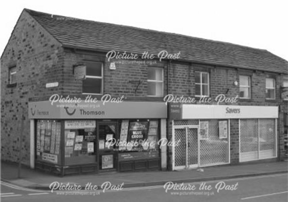 Thomsons Travel Agent and Savers, 41-43 High Street West, Glossop, 2005