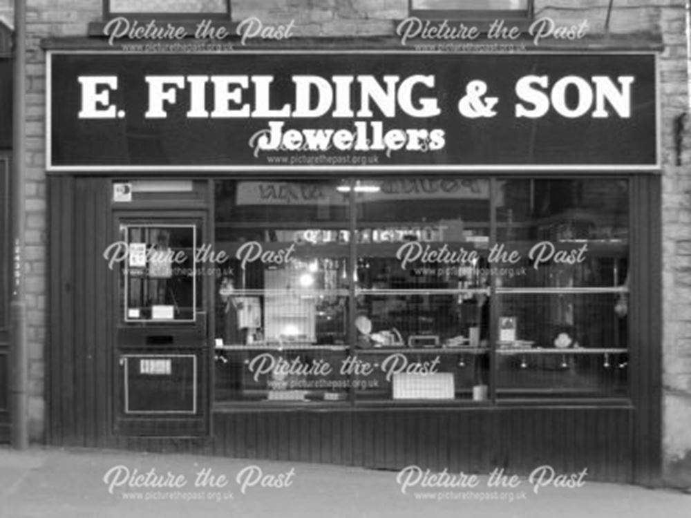 Fielding and Son Jewellers, 39 High Street West, Glossop, 2005