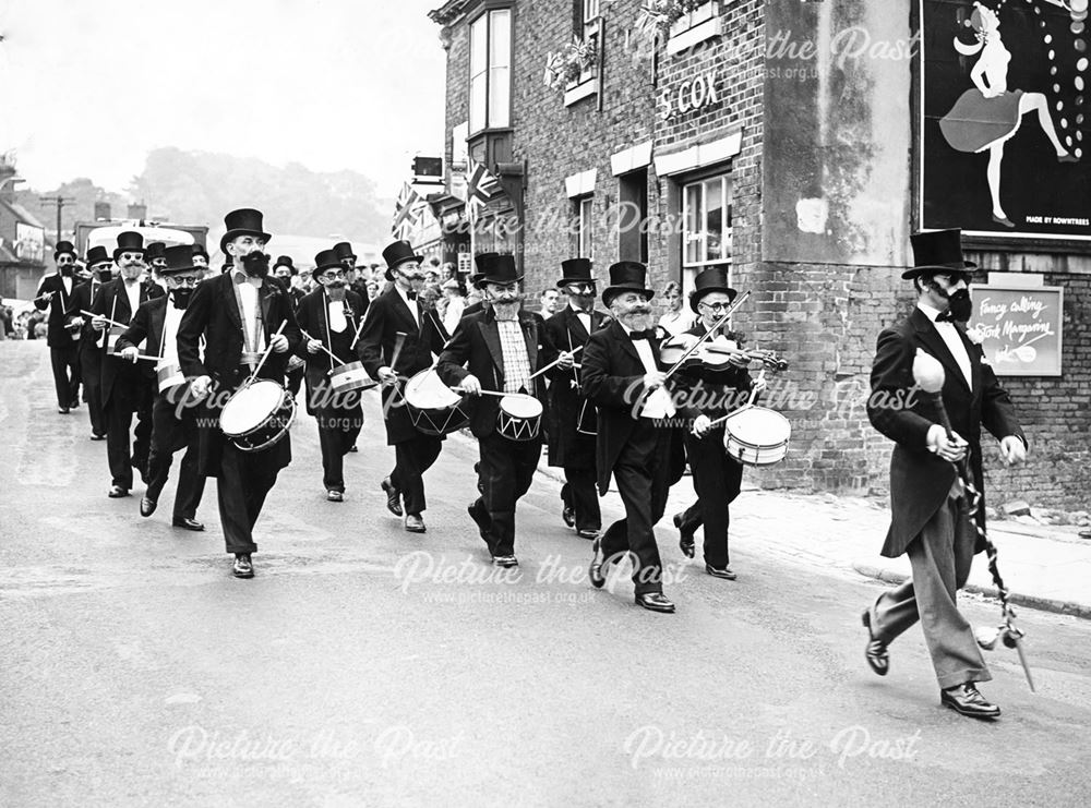 Wakebourne Band at the Ashbourne Carnival