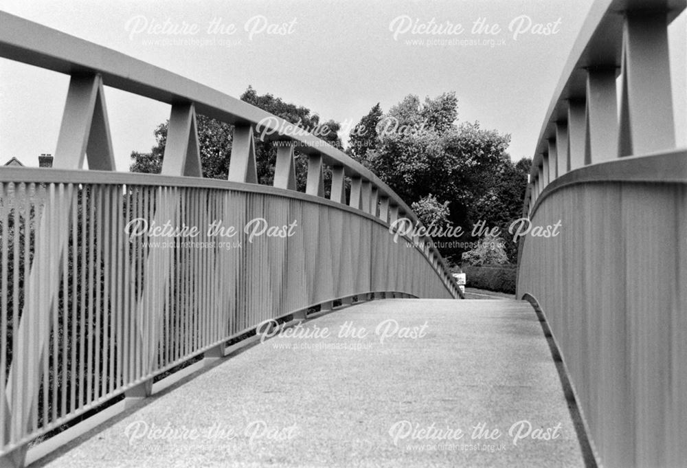 Footbridge at Cole Lane over the A52, Ockbrook-Borrowash border