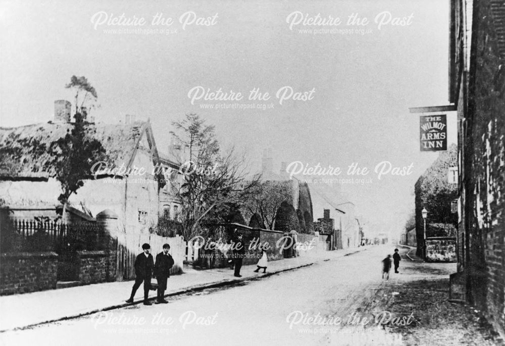 Derby Road, Wilmot Arms and Borrowash Hall, Borrowash