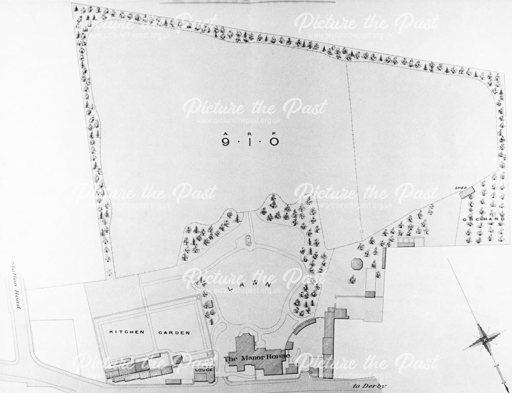 Manor House Plan, Borrowash