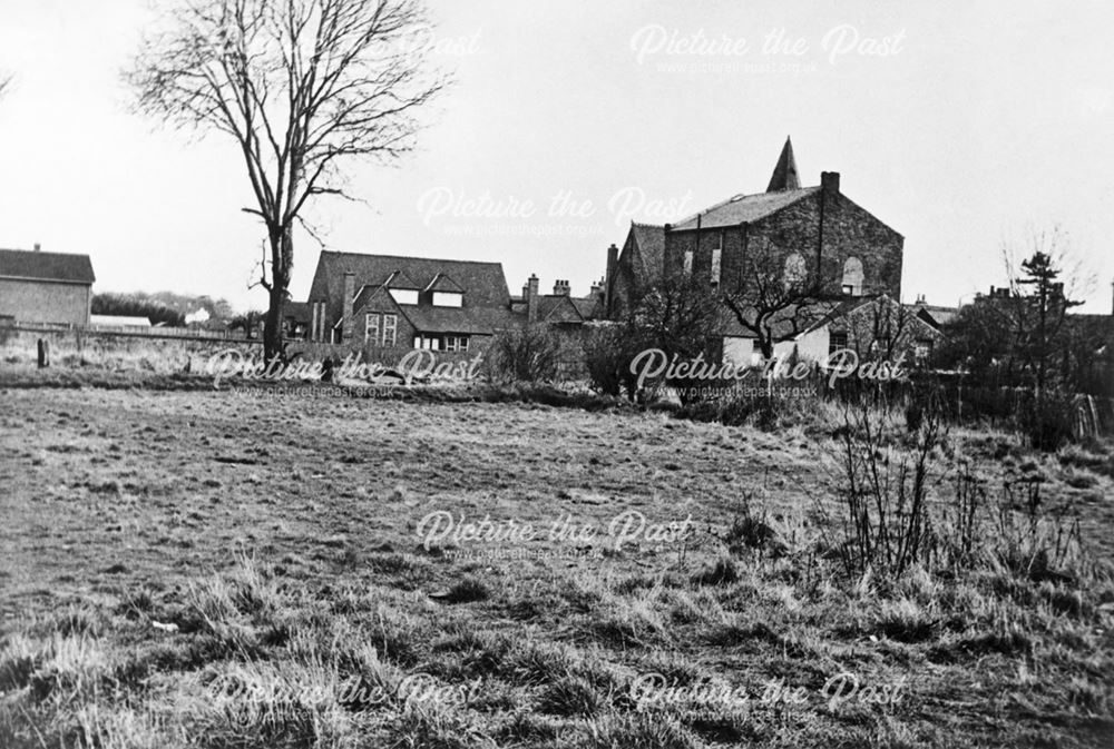 Site of Supermarket, Rear of Elm Street, 1973