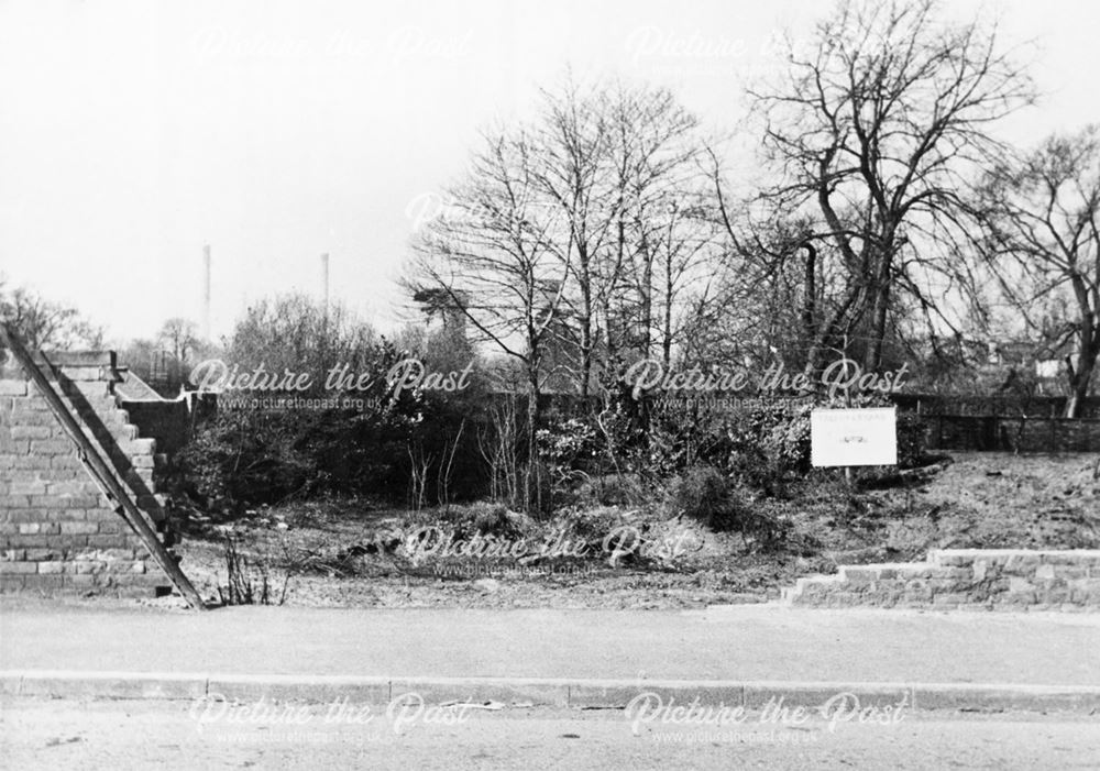 Station Road Development by Canal Bridge, Borrowash, 1968