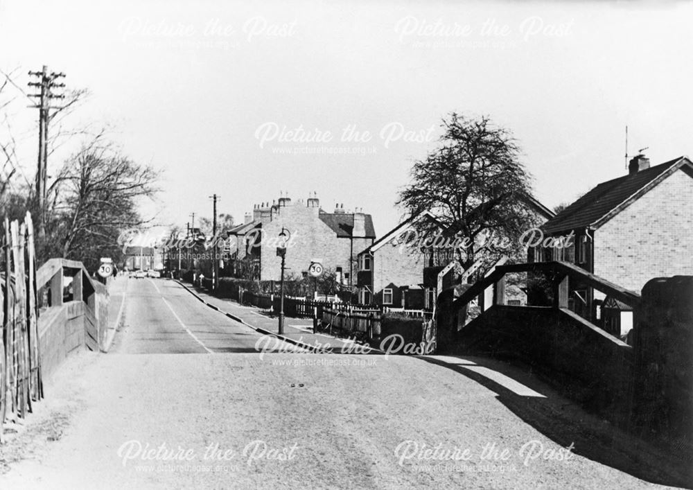 Canal Bridge, Station Road, Borrowash, 1968