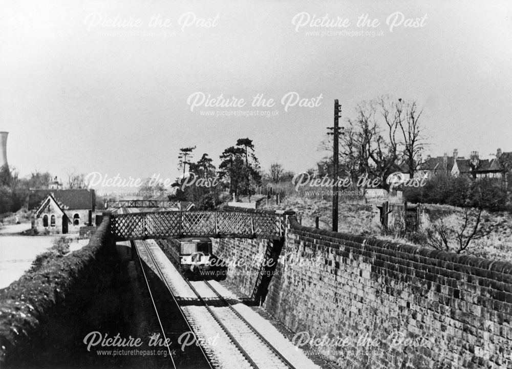 Borrowash Railway Station, 1968