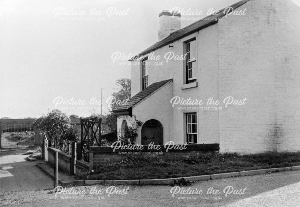 Mill Road, Borrowash, Left of Entrance to G.I.C., 1968