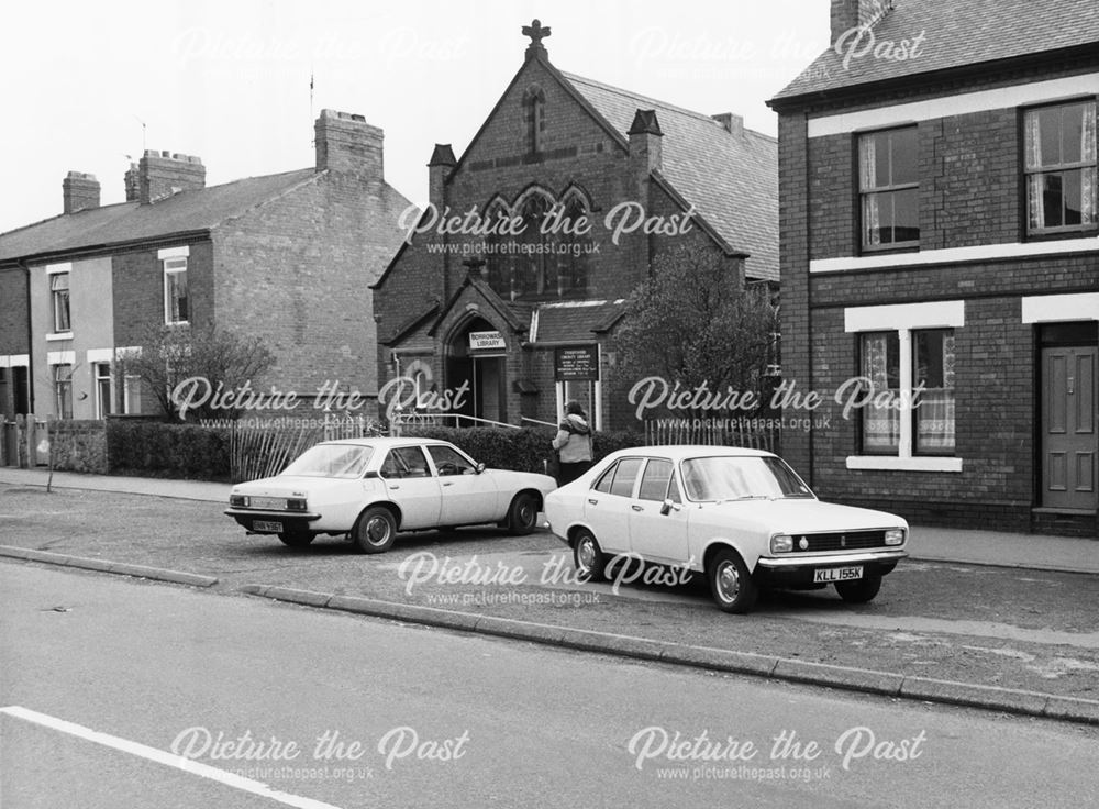 Borrowash Library, Victoria Avenue, Borrowash, c 1976-77