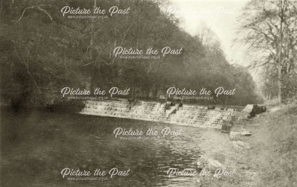 Weir at Lathkill Dale, 1948