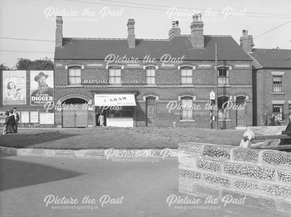 White Lion Square, Ilkeston, 1951