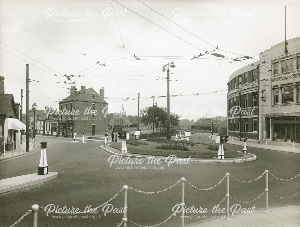 White Lion Square, Ilkeston, 1939