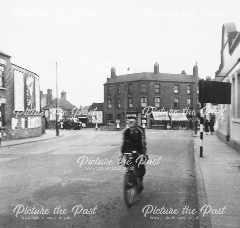 White Lion Square, Ilkeston, 1956