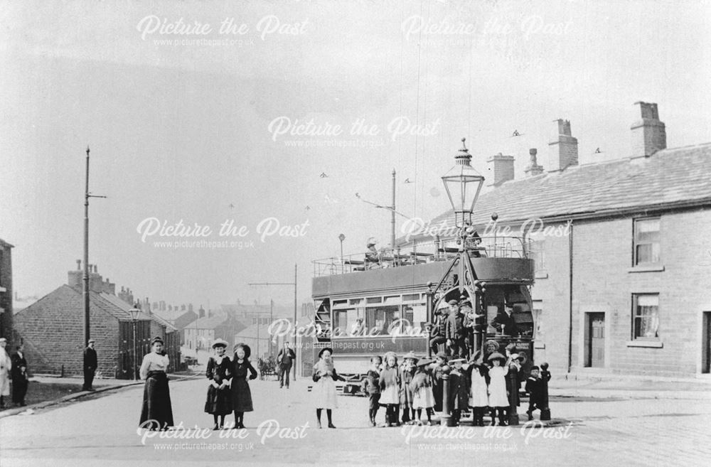 A ride on a Glossop Tram