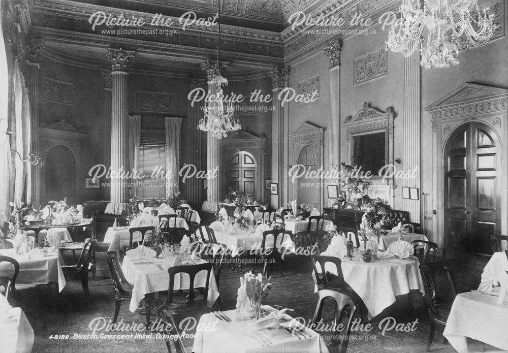 Dining Room, Crescent Hotel, Buxton