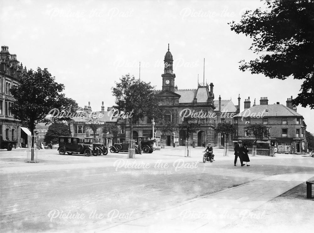 Market Place and Town Hall, Buxton