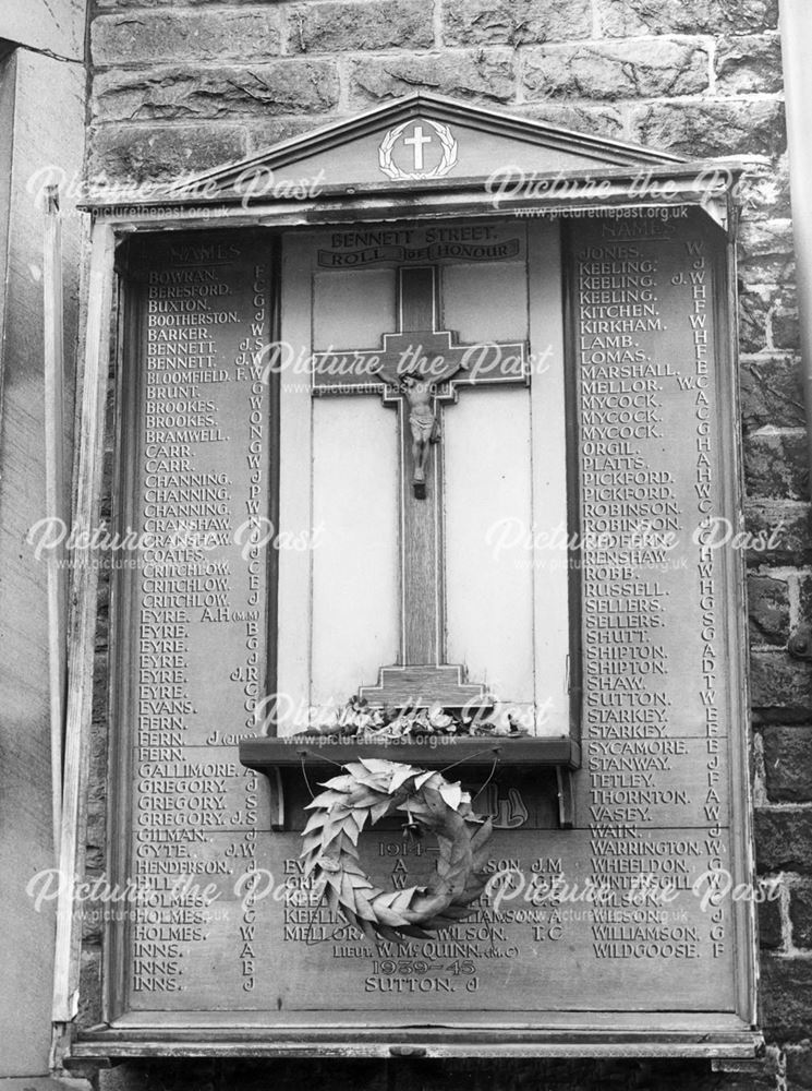 Bennett Street Roll of Honour