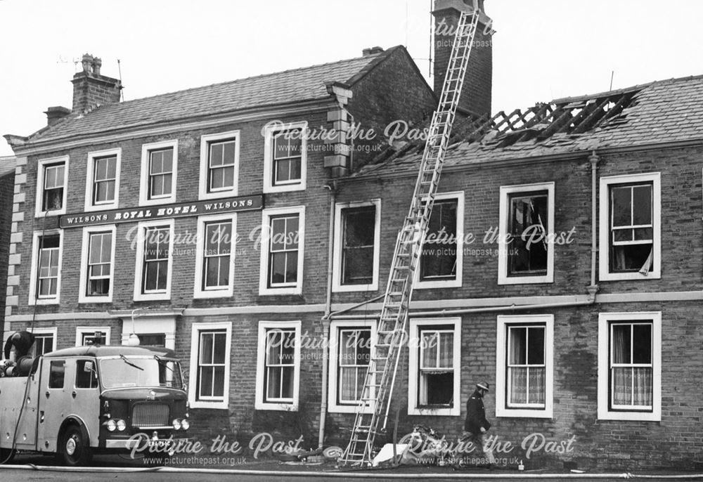 Fire at the Royal Hotel