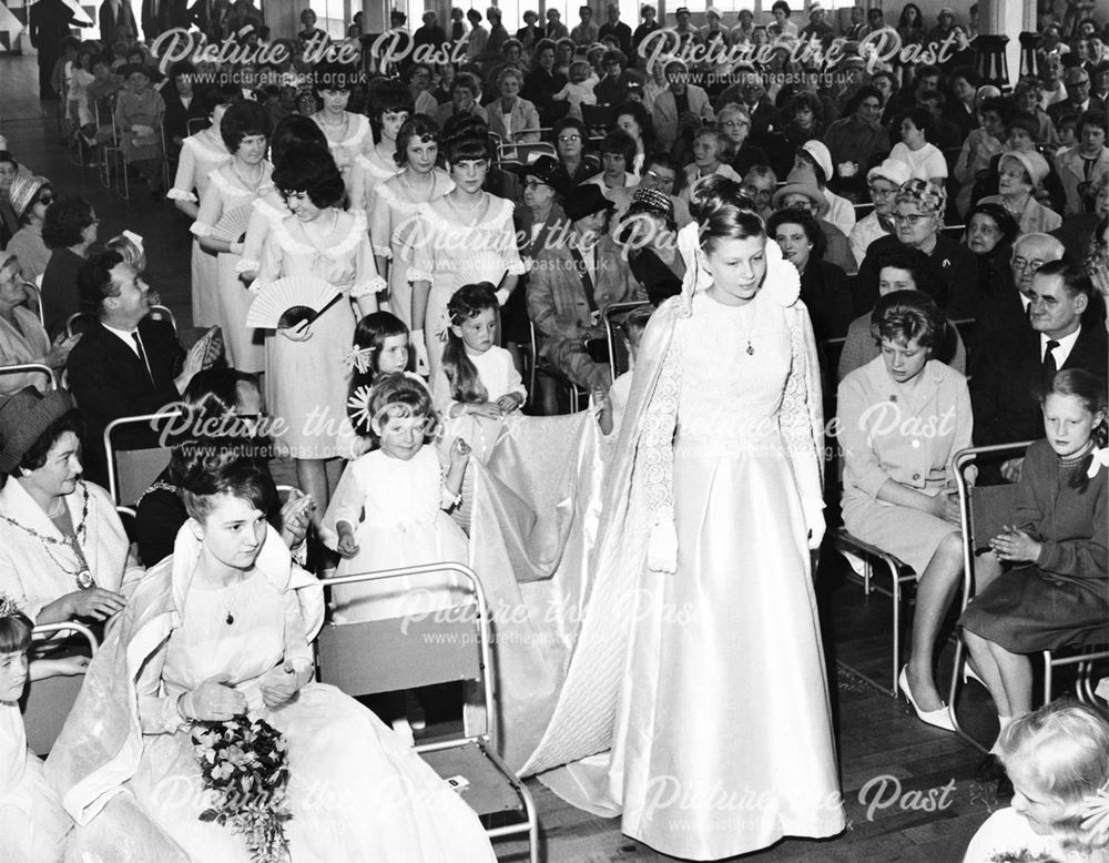 Crowing ceremony of the Buxton Wells Dressing Queen 1965