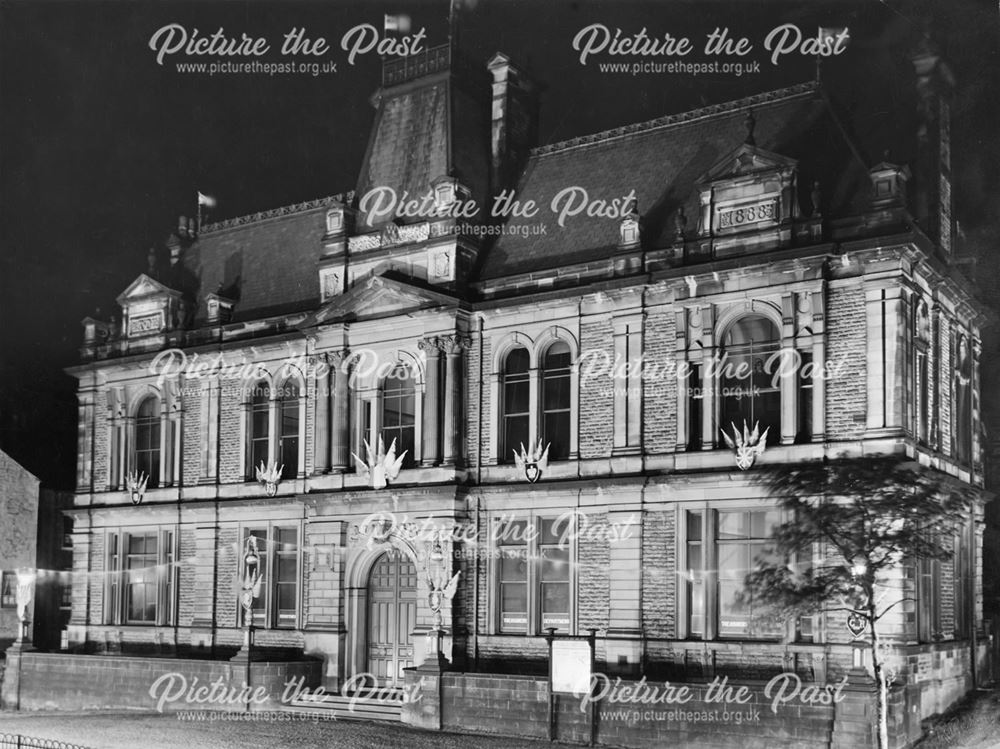 The back of the Town Hall, Buxton