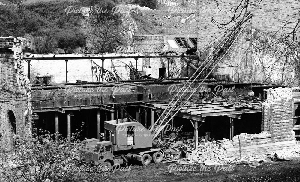 Demolition of Gas Works and Gasometer, Buxton