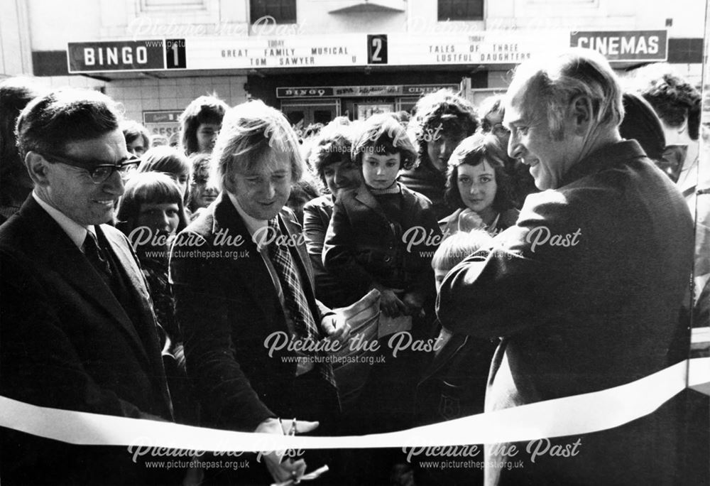 Opening of the Oxfam Shop by Tim Brooke Taylor (of the 'Goodies' fame)