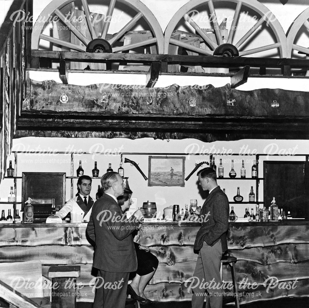 Gun Room Bar, Palace Hotel, Palace Road, Buxton, 1964