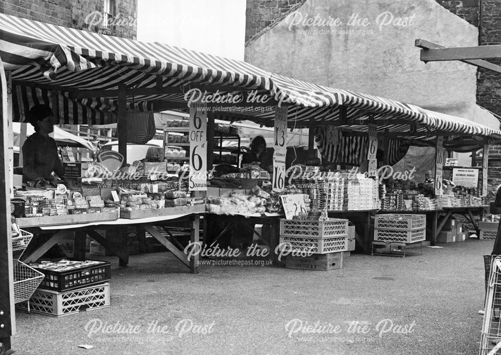 Market Place, High Street, Buxton, 1970