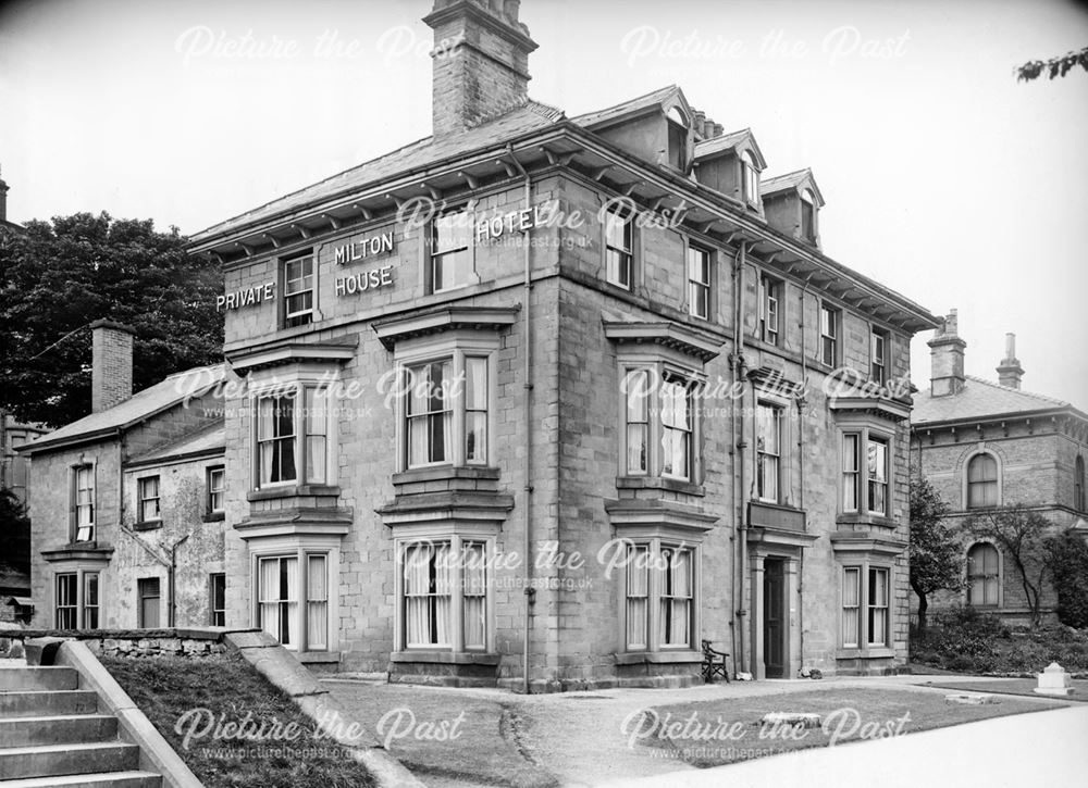 Milton House Hotel, Broad Walk, Buxton, c 1930