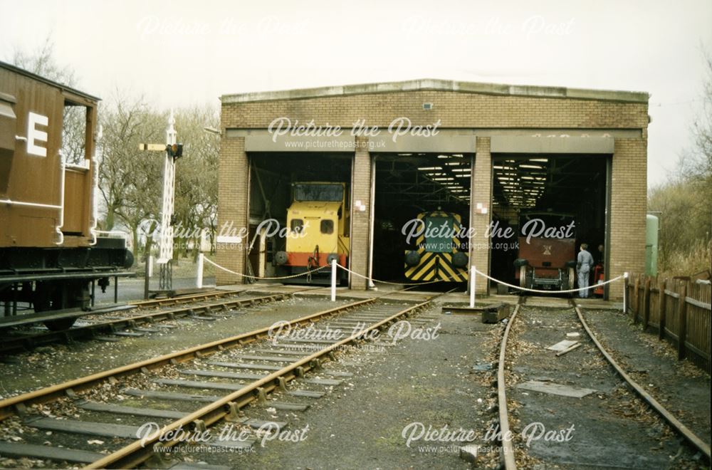 Dinting Railway Centre, Dinting, 1990