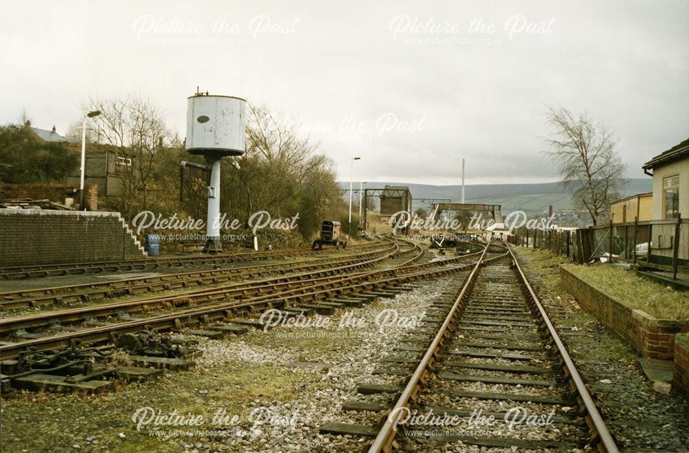 Track at Dinting Railway Centre, Dinting, 1990