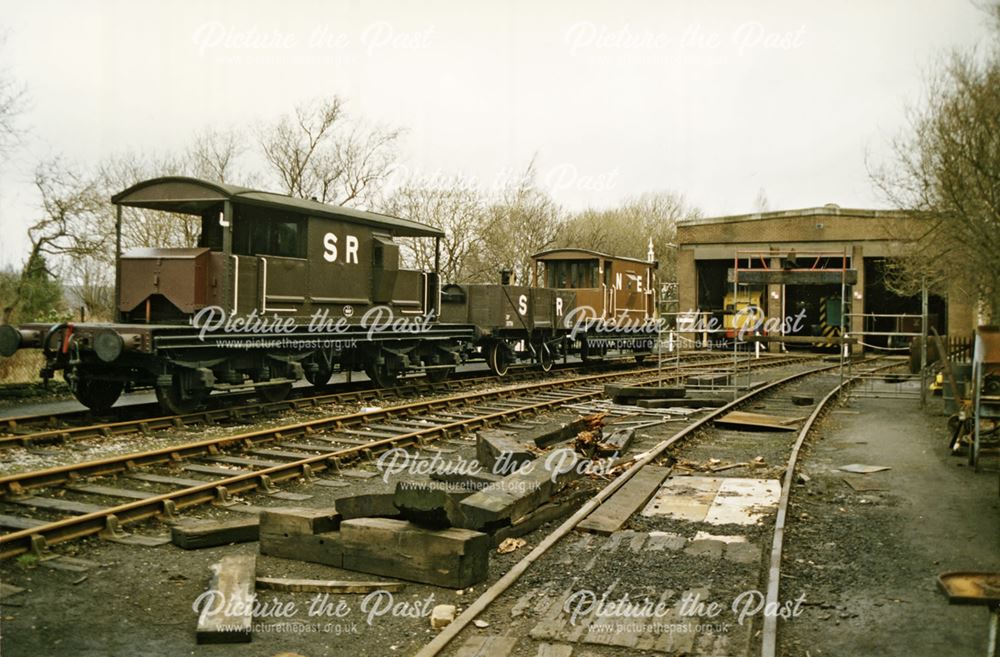 Track at Dinting Railway Centre, Dinting, 1990