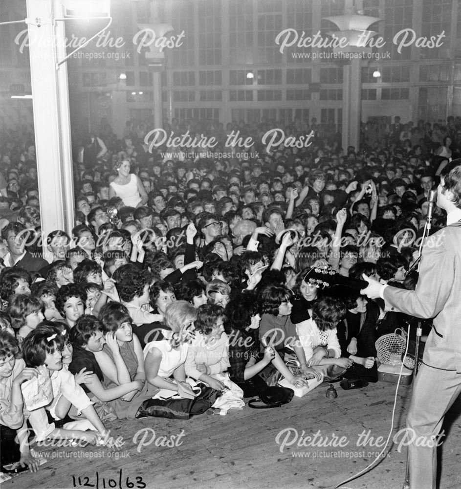 The Beatles, The Octagon, Pavillion Gardens, St John's Road, Buxton, 1963