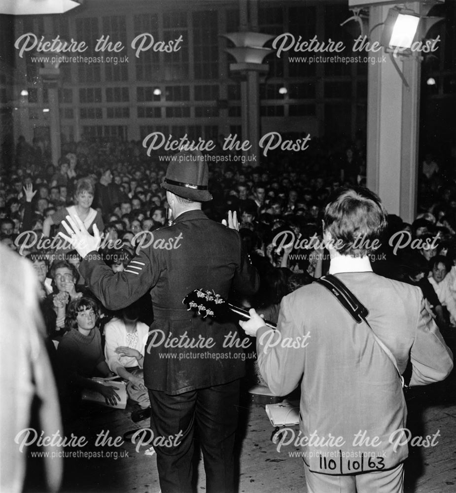 The Beatles, The Octagon, Pavillion Gardens, St John's Road, Buxton, 1963