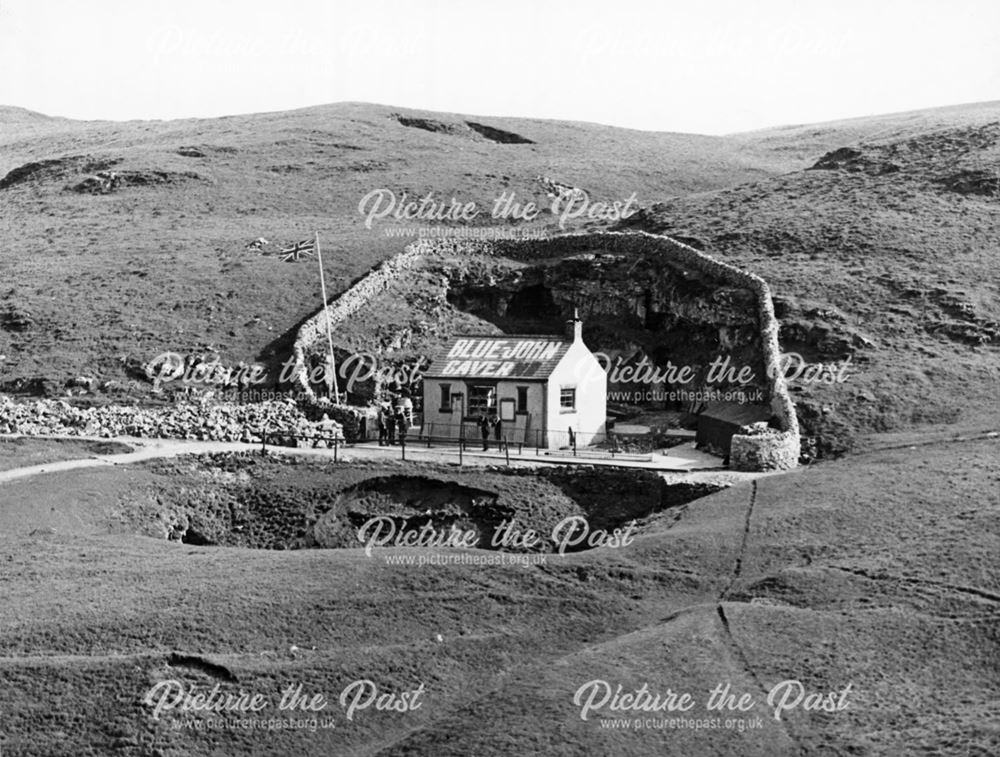 Blue John Mine, Buxton Road, Hope Valley, Castleton, Derbyshire, 1964