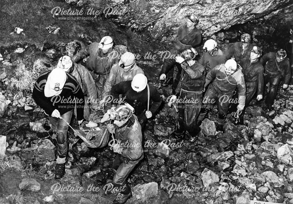 Giants Hole, Castleton, Derbyshire, 1966