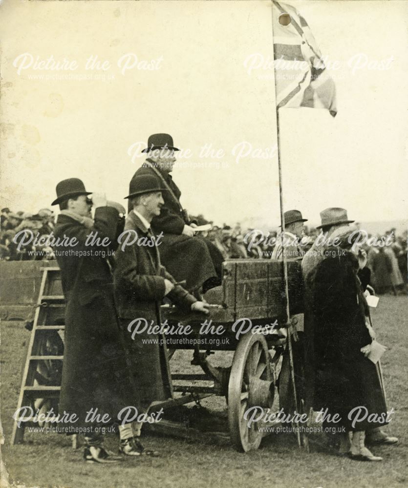 Horse Racing at Flagg Races, c 1920