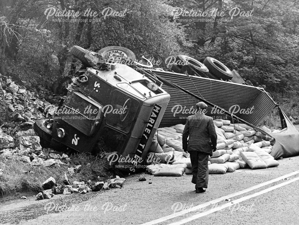 Road Accident on Taddington By-Pass, 1964