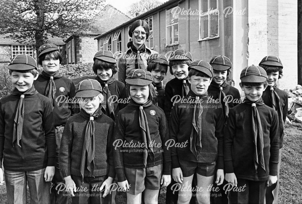 Fifth Buxton (Taddington) Cub Pack, Taddington, 1978