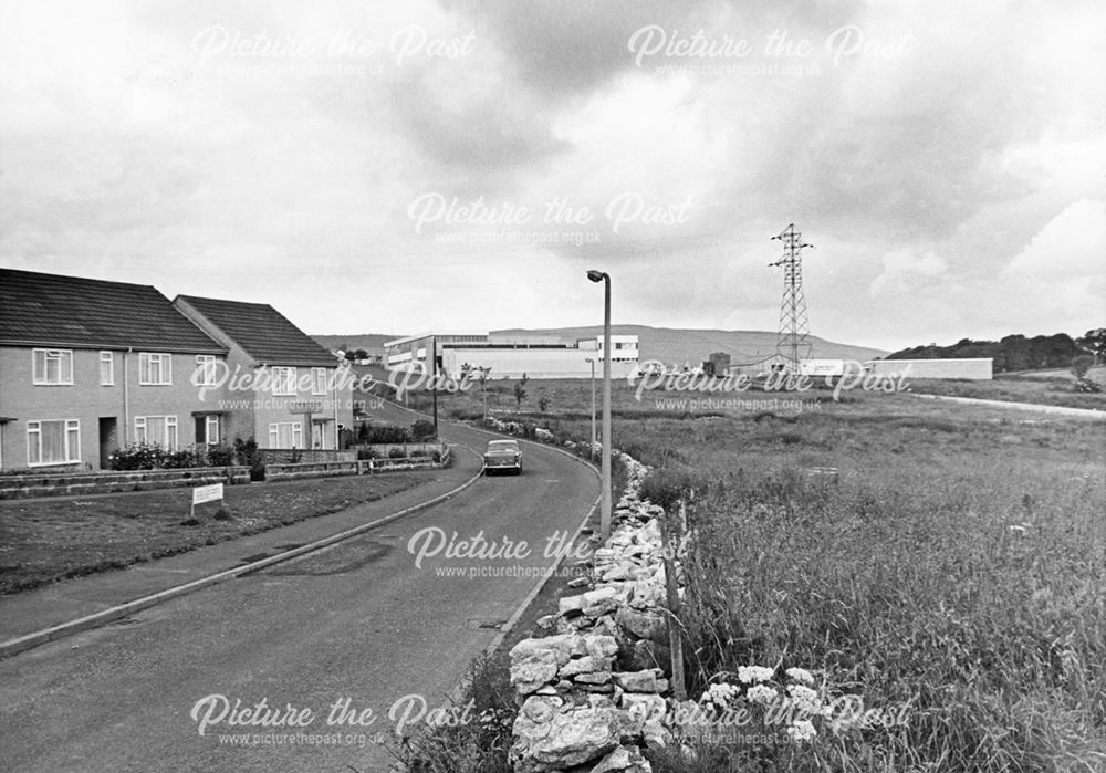 Factory Site at Tongue Lane, Fairfield, Buxton. 1978