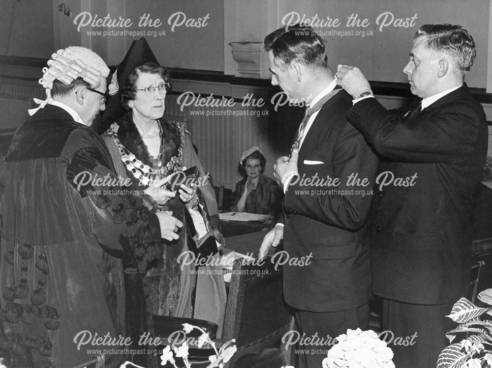 Mayor Making, Buxton Town Hall, Buxton, 1964