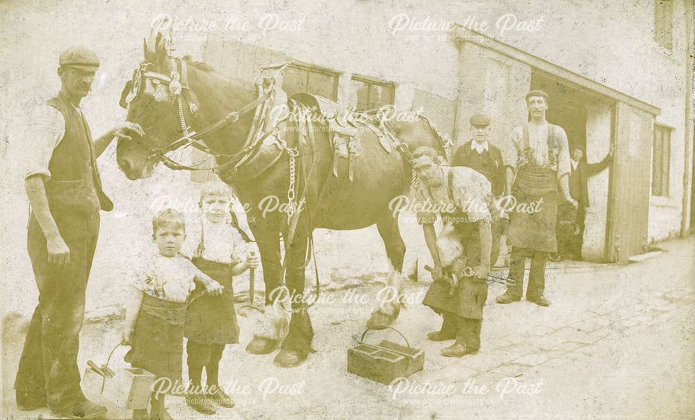 Old Smithy, Church Street, Buxton, c 1920s