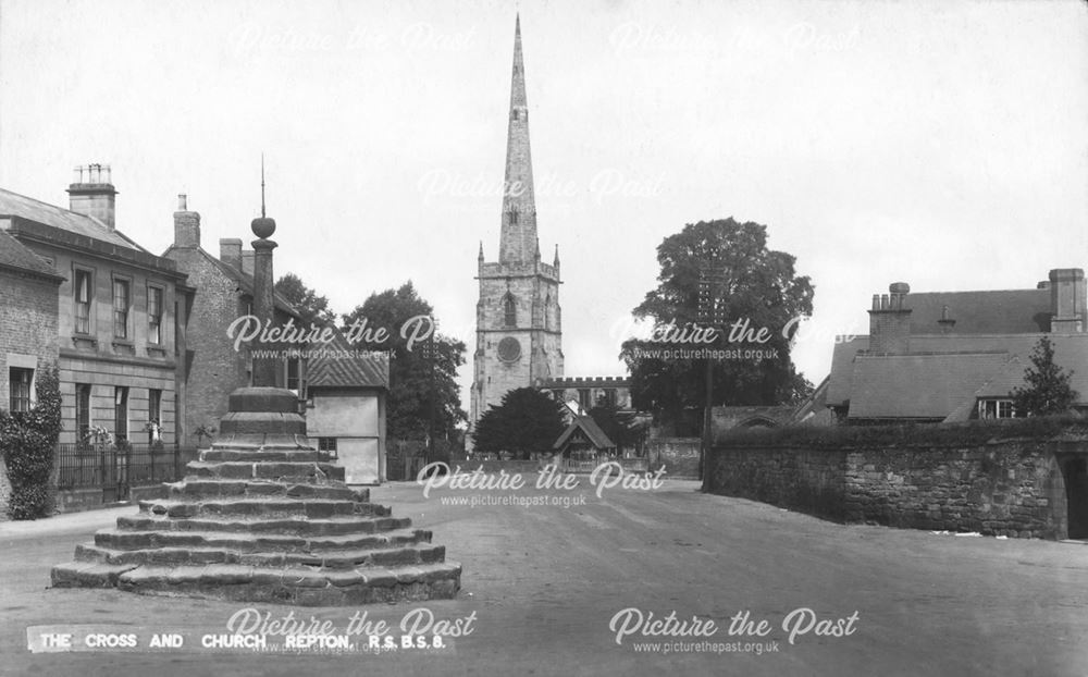 The Cross and church, Repton