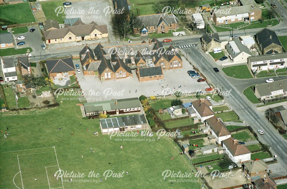 An aerial view of Tupton