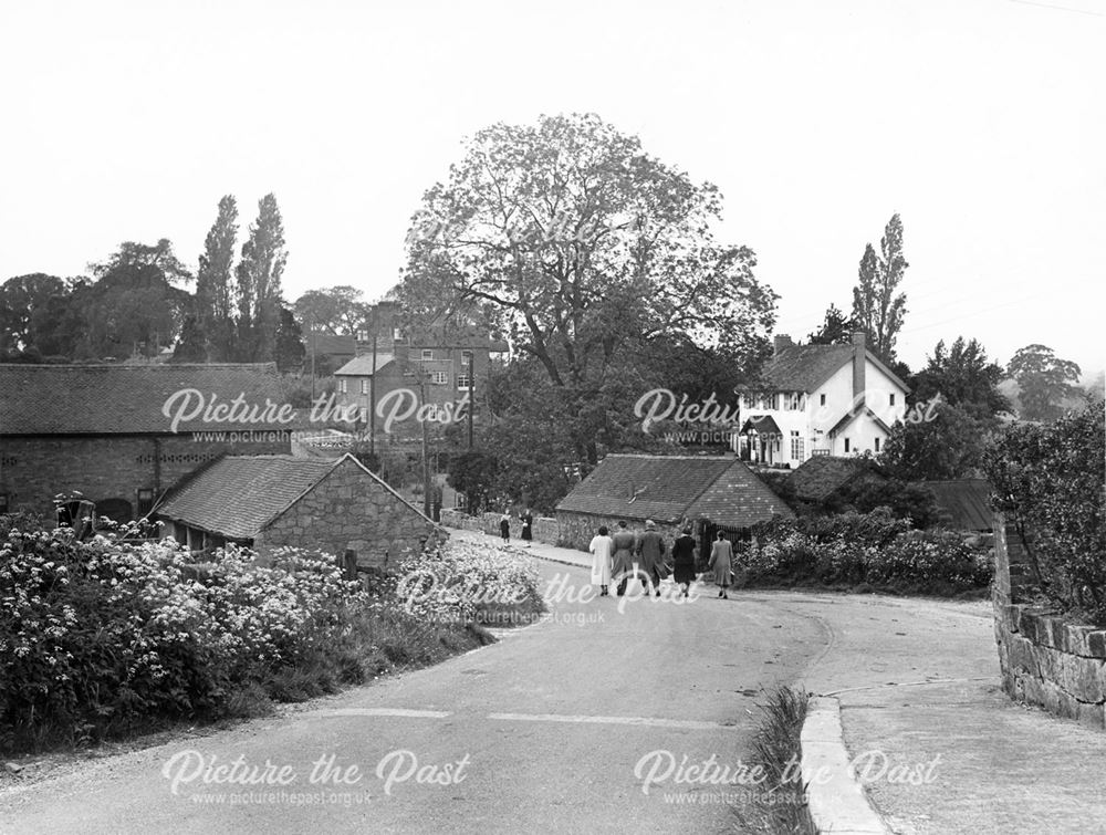 Village street, Stanton-by-Bridge