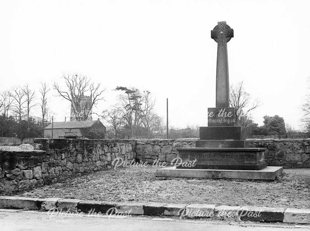 The War memorial, Barrow-Upon Trent