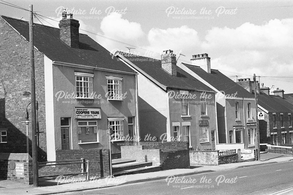 Shops and houses on Bridge Street, Killamarsh