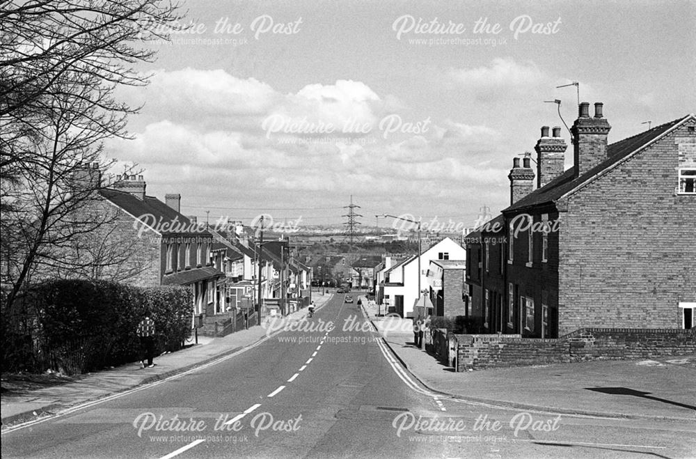 View down Bridge Street